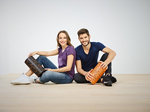 Faszienrolle Blackroll Orange Pro – Massagerolle für Faszien mit Anleitung, Übungs-DVD, Übungsposter - 4