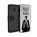 Price comparison product image Stuff4 PU Leather Wallet Flip Case/Cover for Samsung Galaxy S9 Plus/G965/Tommy/White Design/Peaky Blinders Inspired Collection