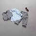 For 2-5 years old boys,Clode® 3pcs Newborn Baby Boy Grey Waistcoat+Long Pants+Shirts Clothes Sets Suit (for 2 years old)