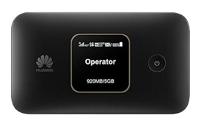 Huawei e5785lh-22-c 4G (e5785) LTE CAT6 Mobile Router, Hotspot, FARBE. Smartphones:Schwarz (Black)