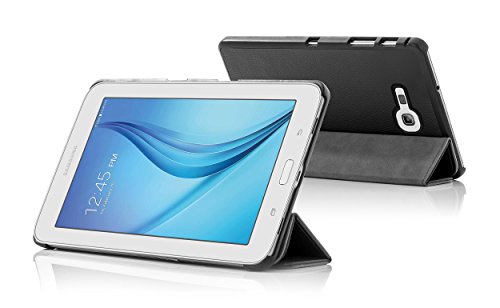 Forefront Cases® Samsung Galaxy Tab E Lite 7.0 SM-T113 Leder Hülle Schutzhülle Tasche Smart Case Cover Stand – Rundum-Geräteschutz und intelligente Auto Schlaf / Wach Funktion - 9