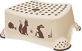 keeeper 1864287613800 tomek "forest" tritthocker mit anti-rutsch-funktion, beige