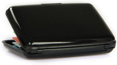 Smooth Aluminum Aluma Wallet Case Credit Card Purse Holder RFID Inbox Blocking