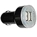 Produktbild Dual mini USB KFZ Adapter 12V Zigarettenanzünder Auto Ladegerät Handy
