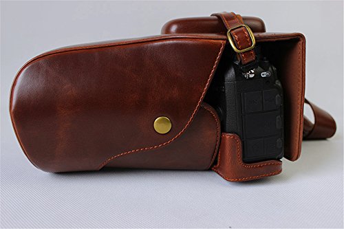 Boliner faite la main en cuir PU FullBody Coque Sac Housse pour appareil photo Nikon D500 avec lentille de 18 300 mm Bottom Ouverture Version Tour de cou Mini sac de rangement reviews Boliner faite la main en cuir PU FullBody Coque Sac Housse pour appareil photo Nikon D500 avec lentille de 18 300 mm Bottom Ouverture Version Tour de cou Mini sac de rangement