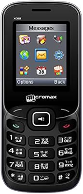Micromax X088 (Black-Silver)
