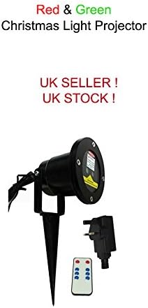 Red &amp; Green Static Garden Landscape Light projector