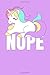 Produktbild Nope: Unicorn Gifts & Party Supplies B |  Perfect for school, writing poetry, use as a diary, gratitude writing, travel journal or dream journal