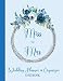 Produktbild Miss to Mrs Wedding Planner Organizer Notebook: Checklist, Worksheets, Budget & more | Perfect Engagement Gift for Bride-to-Be | Blue Floral Theme