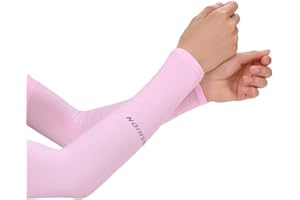 KANGKAI Arm Sleeves, SUN UV Protection Ice Sleeves for Driving Cycling Golf Basketball Warmer Cooling Arm Sleeves UPF 50 Sunblock Protective Gloves for Men Women Adults Covering Tattoos