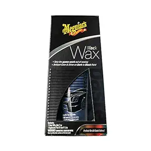 MEGUIAR'S Black Wax Brilliant Colour and Shine on Dark to Black Paint