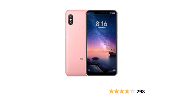 redmi note 6 pro rosa 64gb