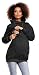 Zeta Ville - Women's breastfeeding top sweatshirt cowl neck nursing panel - 354c (Graphite Melange, UK 10, M)