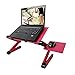 Produktbild Czqlcyl Foldable Laptop Desk-Portable Bed Tray PC Desk Stand Computer Stand with Mouse Platform (with Two Cooling Fans)