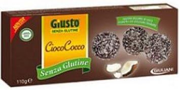Cookies Gluten With Dark Chocolate And Coconut Flakes Ciocococco 110 G