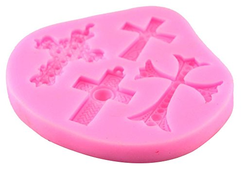 Blue Vessel Kreuz Silikon Fondant bakeware Kuchenform - 3
