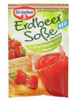 Preisvergleich Produktbild Dr.Oetker - Gelierzucker Erdbeersoße - 84g