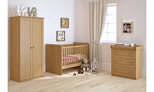 Malvern Nursery Furniture Set - Oak