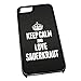 Produktbild Schwarz Cover für iPhone 5/5S 1500 schwarz Keep Calm und Love Sauerkraut