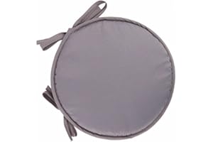 Hikaka Cojines Redondos para sillas de jardín de Asiento Taburete de bistró Patio,Coloridos para sillas de Interior/Exterior Cojines Redondos,Diámetro 30cm/38cm,Funda de cojín para Muebles de Patio
