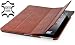 Produktbild StilGut Couverture Case Tasche aus feinstem Leder für Apple iPad (3. und 4. Generation) unterstützt Smart-Cover Funktion, Cognac
