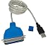 Produktbild Cyond USB 2.0 bis 36-Pin Parallel IEEE 1284 Centronic 36-Pin-Druckerkabel 1,5 m für LPT-Schnittstelle für Bürodrucker
