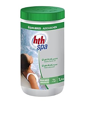 Hth Alice's Garden - Entretien de l'eau du spa, pH PLUS HTH traitement en poudre, 1,2kg