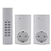 Produktbild LESHP Brennenstuhl RCS 1000 N Kanal 2300 Watt Funksteckdosen Set : Funksteckdose und Fernbedienung - Plug & Play Funkschalt Set (2x Funksteckdose und 1x Fernbedienung)