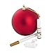 Baby Art Christmas Ball - Matt Finish (Red)