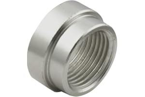 DL-RACING.COM Einschweißgewinde M18x1.5 Lambdasonde Edelstahl V2A Einschweißmutter Auspuff