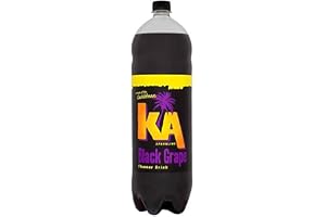 KA Mousserande svart druva smak dryck 2 liter fodral med 6
