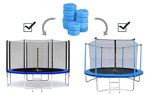 Schaumstoff Stangenschutz Trampolin Trampoline Schutz Set 12Stk.183-427#2234, Größe:366 cm - 2