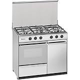 Corbero CC510GB90X Cocinas Portabombona, 12.55 W, Acero Inoxidable, Gris :  356.95: Amazon.es: Grandes electrodomésticos