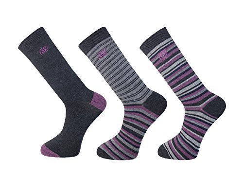 Skechers Mens Casual Business, Work, Cotton Rich Socks