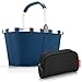Produktbild Reisenthel Exklusiv-Set: carrybag Plus GRATIS makeupcase - Farbauswahl (Dark Blue - Black)