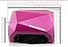 36W LED Light Lamp UV Nail Art Dryer Curing CCFL Gel Gelish Timer Acrylic Polish,Rose Red
