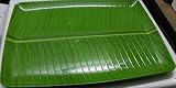 Famacart Tableware Serving Green Leaf Tray pack of 1 Large Tray RS.449 (55.00% Off) - Amazon