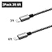 Produktbild Ankoda® Lightning Cable, 2pack 3ft/6ft Nylon Braided USB Charger Cable For iPhone 7 7Plus 6S 6S Plus 6 6Plus 5S 5C 5, iPad Pro Air, iPad Mini 2 3 4, iPod Nano and More