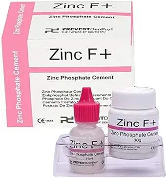 Prevest Denpro Zinc F+ Plus Zinc Phosphate Cement dental products dental dam dental pick