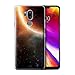 Price comparison product image Stuff4 Phone Case/Cover for LG G7 ThinQ/G710 / Orange Eclipse Design/Space/Cosmos Collection