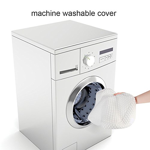 NURSAL-Coussin-Pour-Genoux-Soulage-la-Sciatique-le-Mal-de-Dos-Les-Douleurs-Aux-hanches-pour-Les-Femmes-Enceintes-les-Personnes-Dormant-sur-le-ct-Coussin-Orthopdique-en-Mousse--Mmoire-de-Forme-Taie-Lav