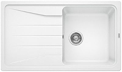 Blanco Sona 6 S Silgranit PuraDur Évier de cuisine encastrable et réversible - Gris anthracite, blanc, 519674