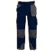 Price comparison product image Caterpillar C172 Trademark Trouser Navy Grey 30W 34L