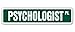 Price comparison product image Home Decor Sign Psychologist Street Sign Doctor Of Psychology Phd Gift Dr Counselor Social Metal Sign for Outdoor Yard Safety Sign Aluminum Signs