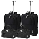 Set mit Reisetasche und Rollkoffer für Priority und 2 Handgepäcksstücke Ryanair-