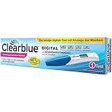 Clearblue Digital Schwangerschafts-Frühtest mit Wochenbestimmung, 1 Test