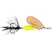Produktbild Abu Garcia Droppen Fluo 8g Copper-Fluo-Chartreuse Black Feather Spinner