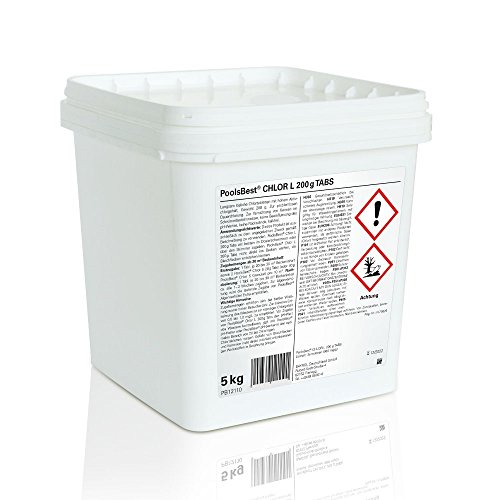 5 Kg – PoolsBest® Chlortabletten L 200g, 80-90% Aktivchlor, langsamlöslich - 2