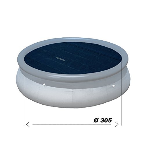 Leisure Profi Pool Solarabdeckplane Schwarz/blau 305cm - 2