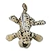 Bigood Plush Doll Zipper Pen Pouch Pencil Case Cosmetic Makeup Bag Pocket Spotted leopards